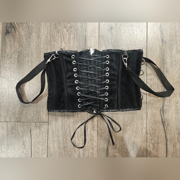 Corset with front zip - Picture 2 of 4